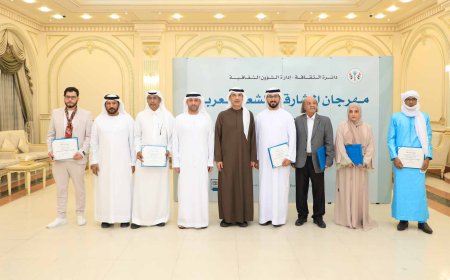 ഷാർജ അറബ് കാവ്യോത്സവത്തിന് വർണാഭമായ തുടക്കം.