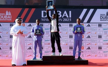 ദുബായ് മാരത്തൺ; ബ്യൂട്ടെ ഗെമച്ചു ജേതാവ്.