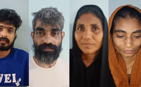 കാസർഗോഡ് മയക്കുമരുന്നു മായി നാലു പേർ അറസ്റ്റിൽ.