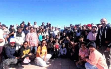 ജബൽ ഹഫീത്ത് മലമുകളിലേക്ക് വാക്കത്തൺ.