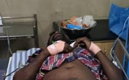 ഉള്ളാൾ ബേങ്ക് കവർച്ച; രക്ഷപ്പെടാൻ ശ്രമിച്ച പ്രതിയെ പോലീസ് വെടി വെച്ച് കീഴ്പ്പെടുത്തി.