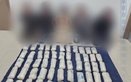 ഒമാനിൽ 55 കിലോ മയക്കുമരുന്നുമായിഅഞ്ചുപേർ പിടിയിൽ.