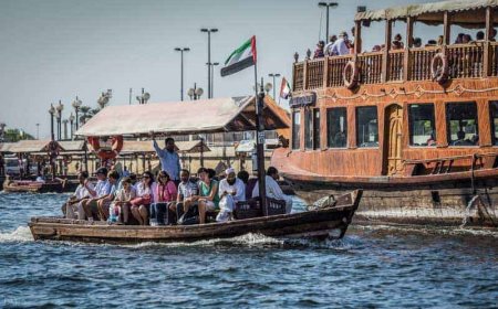 കണ്ണിന്ന് കുളിരു പകർന്ന് ദുബൈ  ക്രീക്ക്.