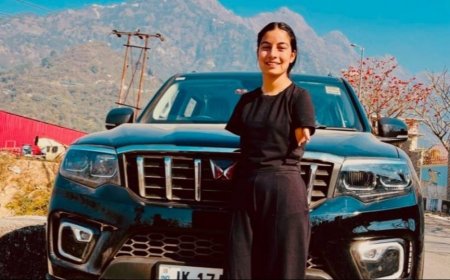 പാരാലമ്പിക്സ് മെഡൽ ജേതാവ് ശീതൾ ദേവിക്ക് സ്കോർപിയോ എൻ സമ്മാനിച്ച് ആനന്ദ് മഹിന്ദ്ര.