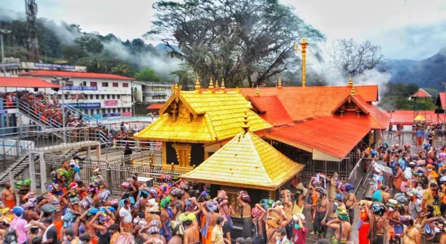 മകരവിളക്ക് ദർശനത്തിനൊരുങ്ങി സന്നിധാനം.