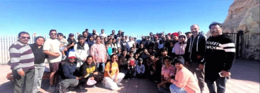 ജബൽ ഹഫീത്ത് മലമുകളിലേക്ക് വാക്കത്തൺ.