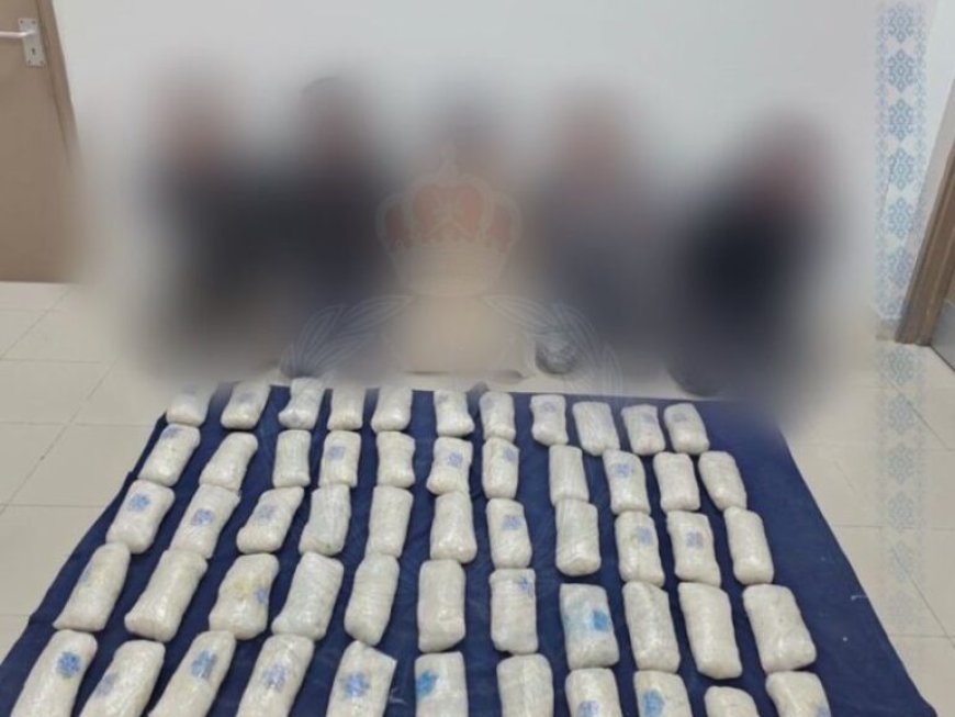 ഒമാനിൽ 55 കിലോ മയക്കുമരുന്നുമായിഅഞ്ചുപേർ പിടിയിൽ.