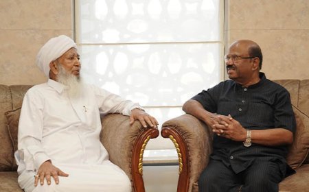 പശ്ചിമ ബംഗാൾ ഗവർണർ സി വി ആനന്ദ ബോസ് കാന്തപുരം ഉസ്താദുമായി കൂടിക്കാഴ്ച നടത്തി.