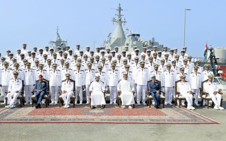 ഹംദാൻ ബിൻ മുഹമ്മദ് നൂതന നാവിക കപ്പൽ കമ്മീഷൻ ചെയ്തു.