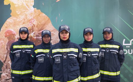 ദുബായ് പോലീസിന്റെ ആദ്യത്തെ വനിതാ കര രക്ഷാസംഘം നിലവിൽ വന്നു.