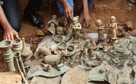 കാഞ്ഞങ്ങാട് പറക്കളായി യിൽ ഭൂതാരാധനയുടെ ചരിത്രശേഷിപ്പുകൾ കണ്ടെത്തി.