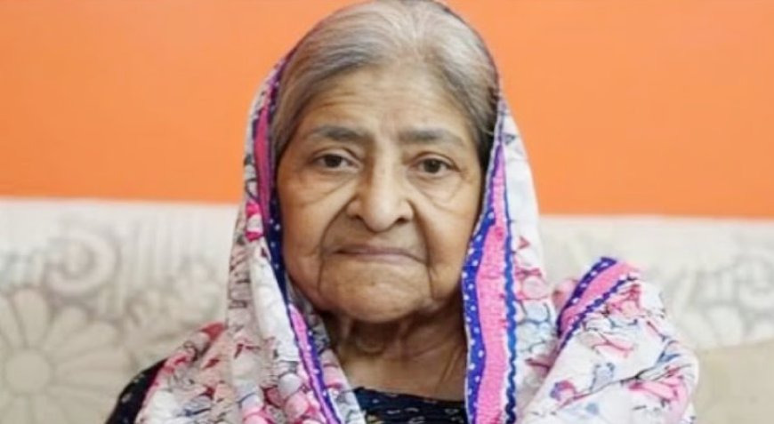 ഗുജറാത്ത് വംശഹത്യയുടെ അതിജീവിത സാക്കിയ ജഫ്രി വിടവാങ്ങി.