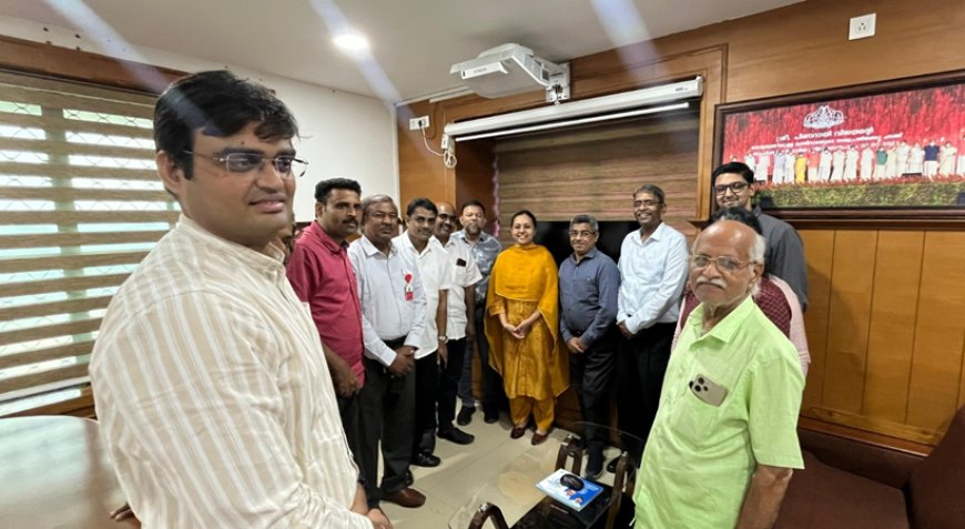 കേരള ഹീമോഫീലിയ കോ-ഓര്‍ഡിനേഷന്‍ കമ്മിറ്റി ഭാരവാഹികളുമായി ആരോഗ്യ വകുപ്പ് മന്ത്രി വീണാ ജോര്‍ജ് ചര്‍ച്ച നടത്തി.