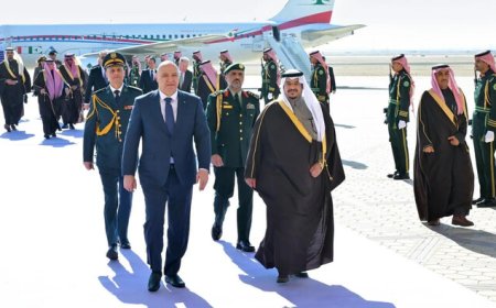 ലെബനന്റെ സ്ഥിരതയ്ക്ക് സൗദി നൽകുന്ന പിന്തുണയെ അഭിനന്ദിക്കുന്നു; ഔൺ.