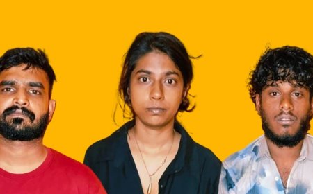 പൂട്ടിക്കിടക്കുന്ന വീട്ടിൽ നിന്നും കഞ്ചാവുമായി മൂന്ന് പേർ അറസ്റ്റിൽ.