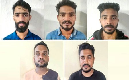 കാസർകോട് ജില്ലക്കാരായ കുപ്രസിദ്ധ ക്രിമിനൽ സംഘത്തെ മംഗളൂരു പോലീസ് അറസ്റ്റ് ചെയ്തു.