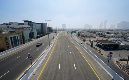 പുതിയ മൂന്ന് വരി പാത തുറന്ന് ദുബായ് ആർടിഎ.