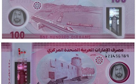 യുഎഇ സെൻട്രൽ ബാങ്ക് (സിബിയുഎഇ) പുതിയ ദിർഹം 100 ബാങ്ക് നോട്ട് പുറത്തിറക്കി.