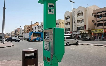 ദുബായിൽ പുതിയ പാർക്കിംഗ് നിരക്കുകൾ പ്രാബല്യത്തിൽ വന്നു.
