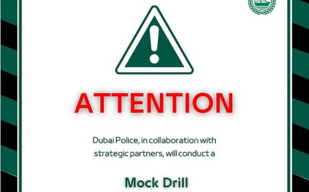 ദുബായ് പോലീസ് അൽ വാർസൻ ഏരിയയിൽ മോക്ക് ഡ്രിൽ നടത്തും.
