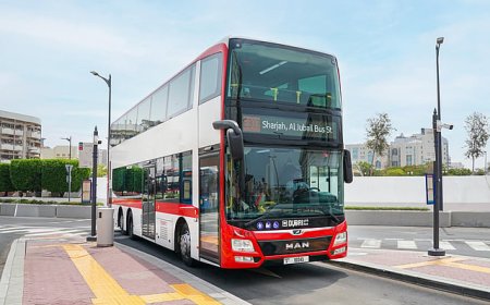 ദുബായ്ക്കും, ഷാർജയ്ക്കും ഇടയിൽ ആർടിഎ പുതിയ ബസ് റൂട്ട് ആരംഭിച്ചു.