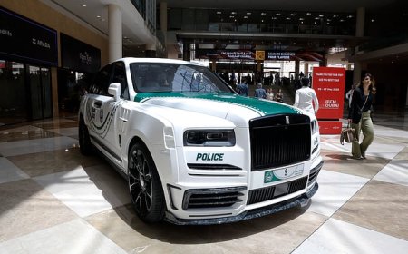 ദുബായ് പോലീസിന്റെ പട്രോളിംഗിന്ന് ഇനി റോൾസ് റോയ്സ്.