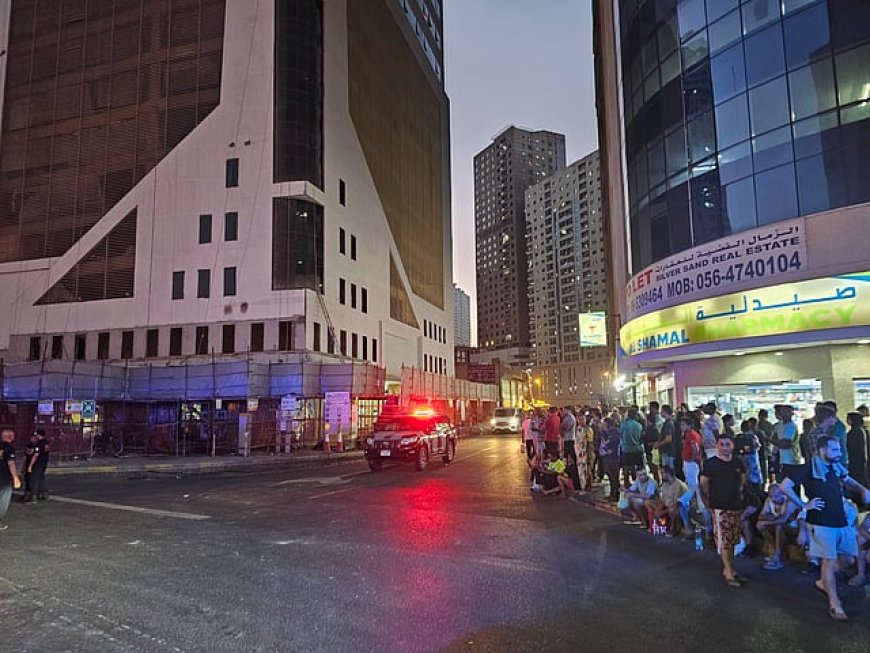 ഷാർജയിൽ കെട്ടിടത്തിന് തീപിടിച്ച് നാല് പേർ മരിച്ചു.