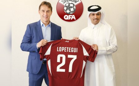 ഖത്തർ പരിശീലകനായി ലോപെറ്റെഗുയിയെ നിയമിച്ചു.