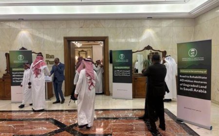 ഭൂമി പുനഃസ്ഥാപന ഗൈഡ് പ്രസിദ്ധീകരിച്ചുകൊണ്ട് സൗദി അറേബ്യ.