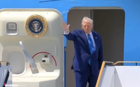 യു.എ.ഇ സന്ദർശനം പൂർത്തിയാക്കി ട്രംപ് മടങ്ങി.