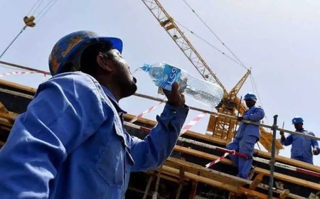 വേനൽചൂട്; നാളെ മുതൽ തുറസ്സായ സ്ഥലങ്ങളിൽ ജോലികൾക്ക് നിയന്ത്രണം.