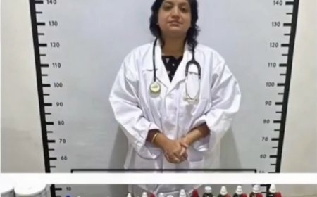 വ്യാജ ഡോക്ടറായി ക്ലിനിക്ക് നടത്തിവന്ന ഇന്ത്യൻ യുവതി അറസ്റ്റിൽ.