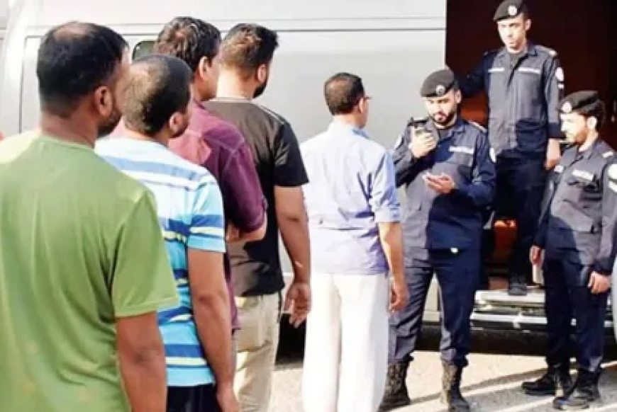 താമസ, തൊഴിൽ നിയമ ലംഘനം; സാൽമിയയിൽ 23 പേർ അറസ്റ്റിൽ.