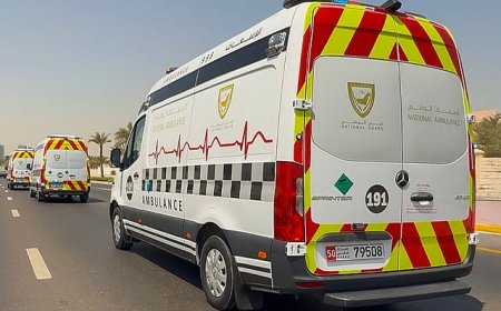 ഷാർജയിൽ സ്കൂൾ ബസ്സുകൾ കൂട്ടിയിടിച്ച് അധ്യാപിക ഉൾപ്പെടെ 14 കുട്ടികൾക്ക് പരിക്കേറ്റു.