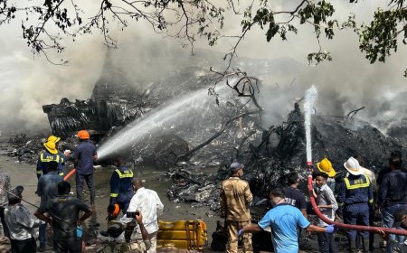 വിമാനദുരന്തം; മുഴുവൻ യാത്രക്കാരും മരിച്ചു.