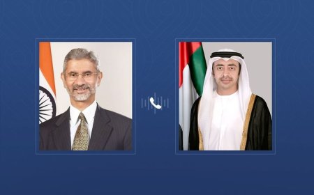 പശ്ചിമേഷ്യൻ സംഘർഷം; വിദേശകാര്യ മന്ത്രിമാർ സംസാരിച്ചു.