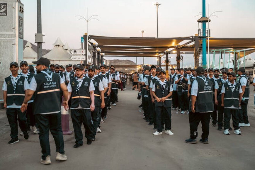 മിനായിലെ തീർത്ഥാടകരുടെ താമസ സൗകര്യങ്ങൾ സൗദി സ്കൗട്ടുകൾ പരിശോധിച്ചു.