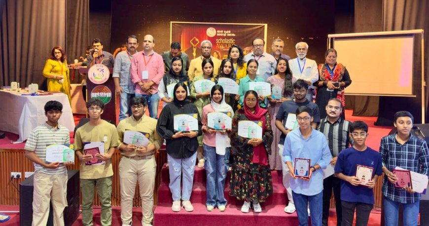 അൽ ഐൻ മലയാളി സമാജം; സ്കോളാസ്റ്റിക് അവാർഡ് വിതരണം ചെയ്തു.
