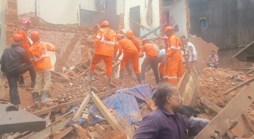 കൊടകരയിൽ കെട്ടിടം തകർന്ന് മൂന്ന് അതിഥി തൊഴിലാളികൾക്ക് ദാരുണാന്ത്യം.