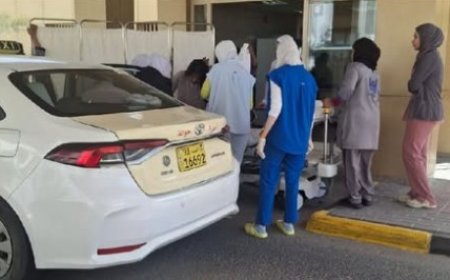 കുവൈറ്റിൽ പ്രവാസി യുവതി ടാക്സിയിൽ പ്രസവിച്ചു.