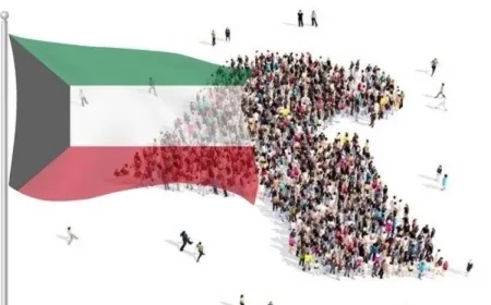 കുവൈറ്റിലെ ജനസംഖ്യ 5 ദശലക്ഷം കവിഞ്ഞു.