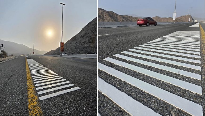 ഫുജൈറ റോഡിൽ പിയാനോ വായിച്ച് യാത്രക്കാർ.