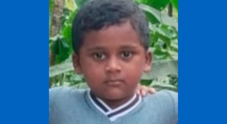 വെള്ളക്കെട്ടില്‍ വീണ് നാലര വയസുകാരന് ദാരുണാന്ത്യം.