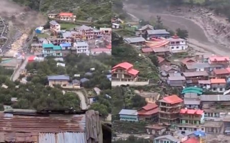 ഉത്തരാഖണ്ഡിലെ മേഘവിസ്ഫോടനം; നാല് പേർ മരിച്ചു.