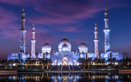 ഷെയ്ഖ് സായിദ് ഗ്രാൻഡ് മോസ്‌കിന് മിഡിൽ ഈസ്റ്റിൽ ഒന്നാം സ്ഥാനവും ആഗോളതലത്തിൽ എട്ടാം സ്ഥാനവും.