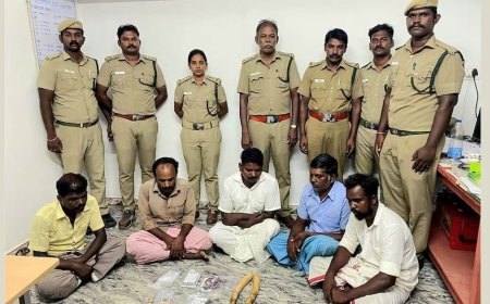 ആനക്കൊമ്പുമായി അഞ്ചു പേർ അറസ്റ്റിൽ.