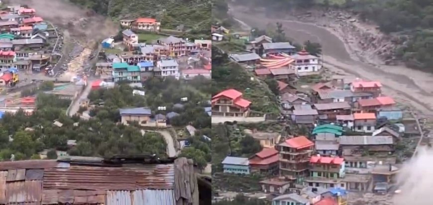 ഉത്തരാഖണ്ഡിലെ മേഘവിസ്ഫോടനം; നാല് പേർ മരിച്ചു.