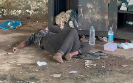 ഉപയോഗ ശൂന്യമായ ഗ്യാരേജിൽ അജ്ഞാത മൃതദേഹം കണ്ടെത്തി.