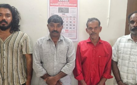 കേഴ മാനിനെ വേട്ടയാടിയ സംഘത്തെ പിടികൂടി.