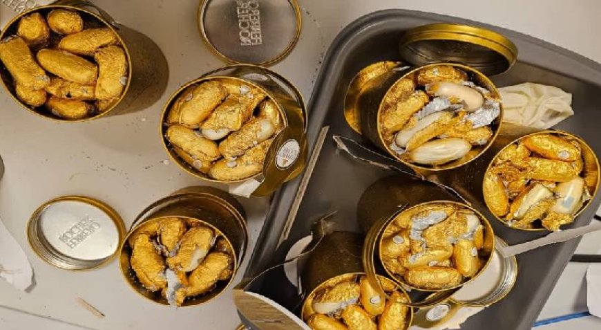 ചെന്നൈ അന്താരാഷ്ട്ര വിമാനത്താവളത്തിൽ 5.618 കിലോഗ്രാം കൊക്കെയ്നുമായി വന്ന രണ്ടുപേര്‍ അറസ്റ്റില്‍.